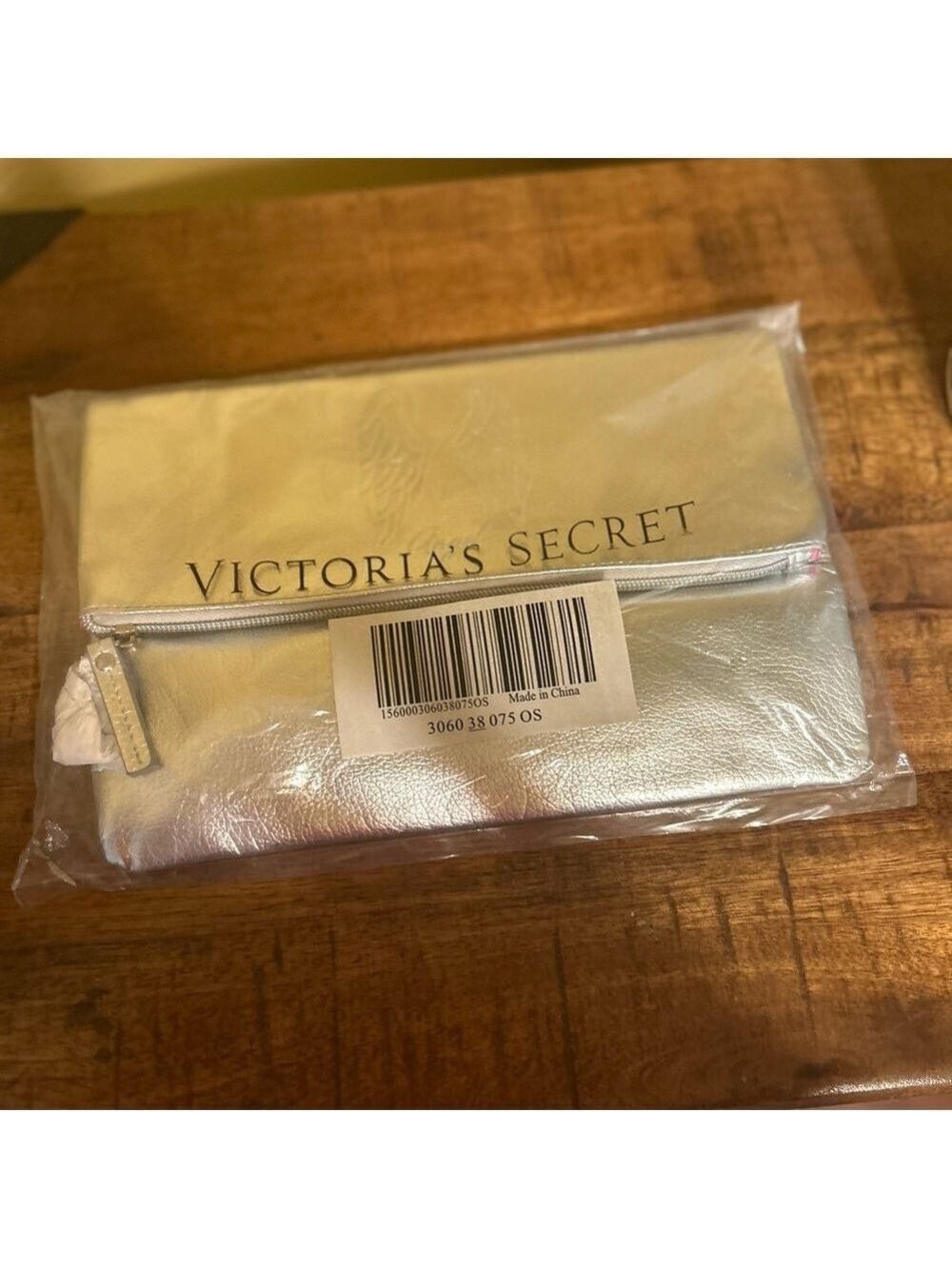 Victoria's Secret Gold and Silver Pouch